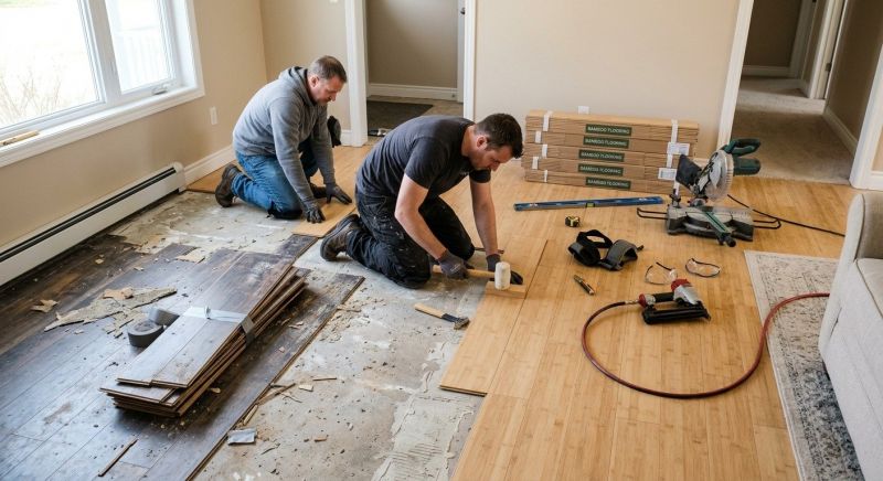 Bamboo Flooring Installation in Hunterdon County, NJ