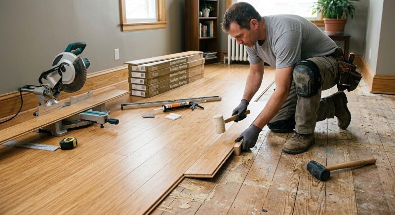 Bamboo Flooring Installation in Hunterdon County, NJ