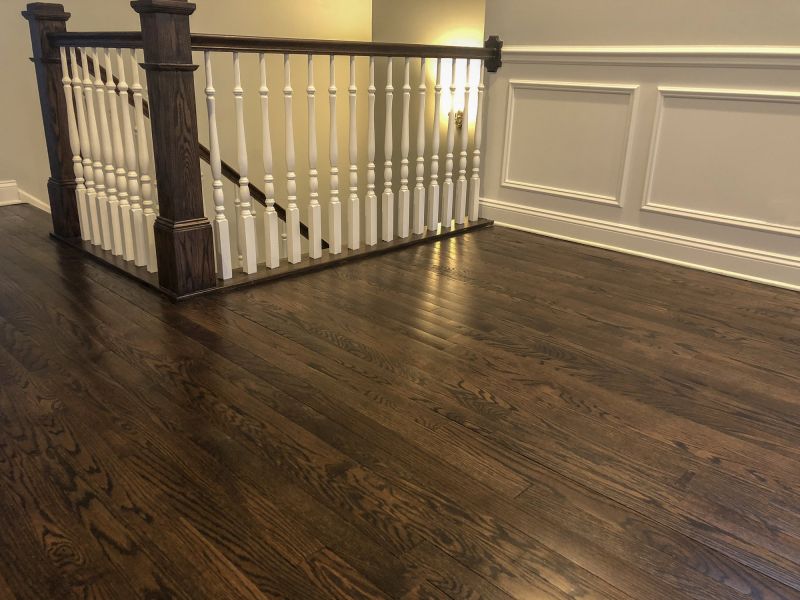Dark Wood Floor Installation in Hunterdon County, NJ