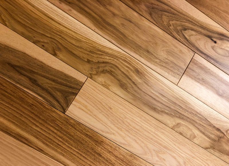 Dark Wood Floor Installation in Hunterdon County, NJ