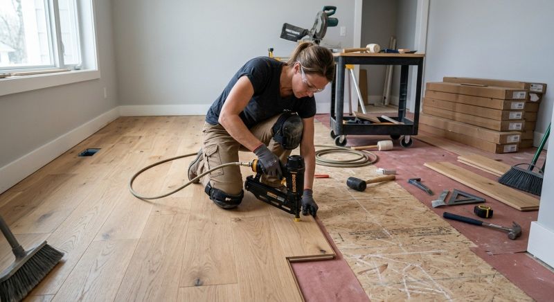 Hardwood Floor Installation in Basking Ridge, NJ
