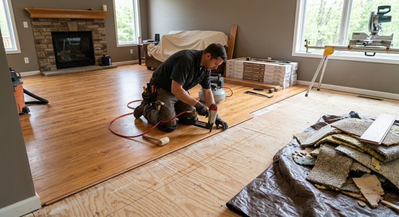Hardwood Floor Installation in Flanders, NJ