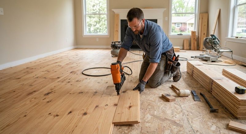 Hardwood Floor Installation in Wycombe, PA