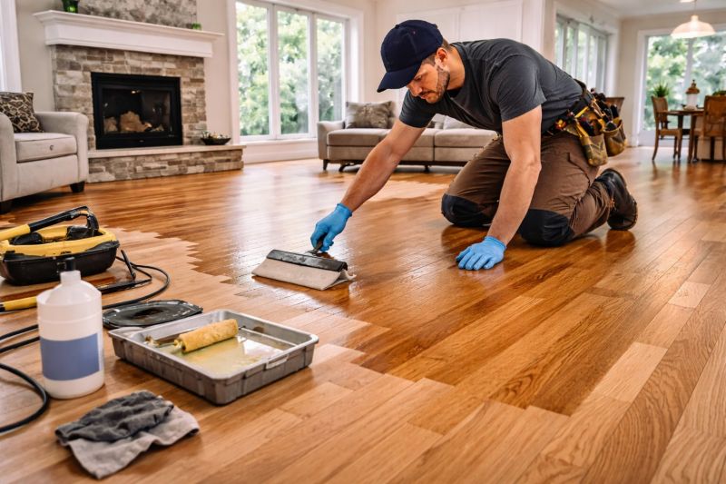 Hardwood Floor Renovation in Hunterdon County, NJ