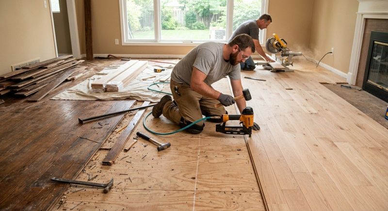 Hardwood Replacement in Warren, NJ