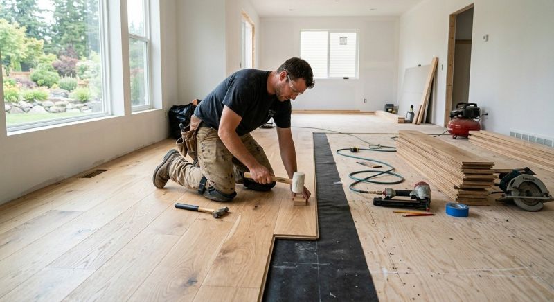 Oak Floor Installation in Phillipsburg, NJ