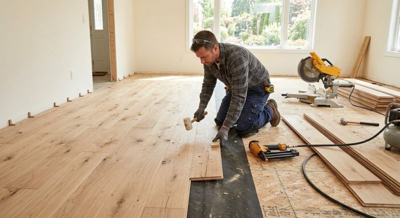 Oak Floor Installation in Somerset County, NJ