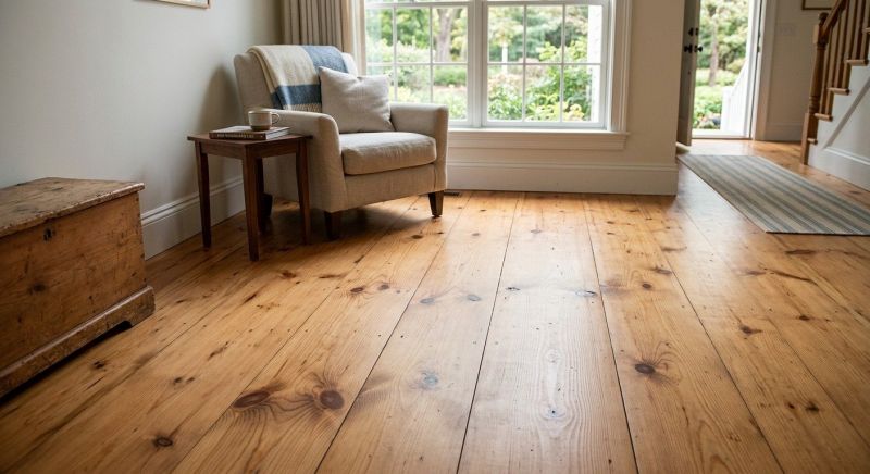 Pine Floor Installation in Hunterdon County, NJ