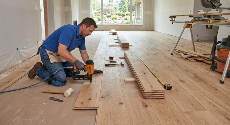 Plank Floor Installation in Hunterdon County, NJ