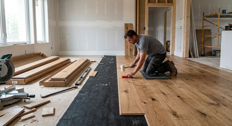 Plank Floor Installation in Hunterdon County, NJ