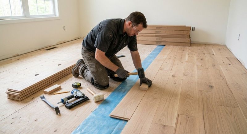 Wood Floor Replacement in Annandale, NJ