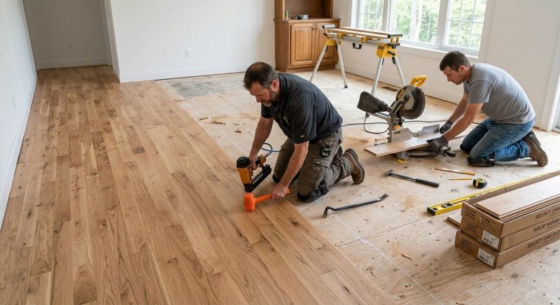 Wood Floor Replacement in Flemington, NJ