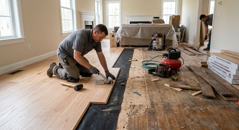 Wood Floor Replacement in Phillipsburg, NJ