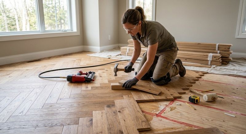 Wood Flooring Installation in Dublin, PA