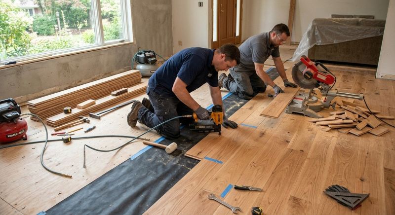 Wood Flooring Installation in Wycombe, PA